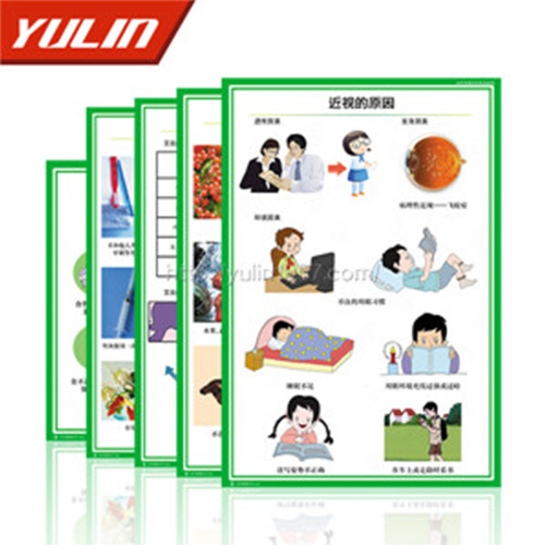 山东中学健康知识教学挂图